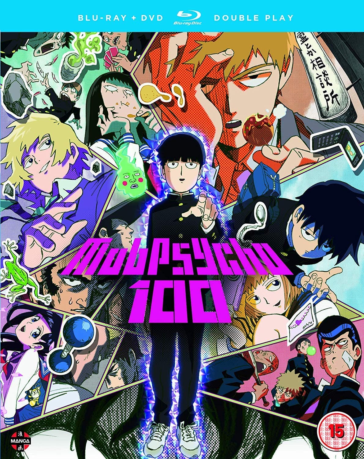 Моб Психо 100 / Mob Psycho 100 [1 сезон: 12 серий из 12] / (2016/WEBRip) 1080p | AniDub, SHIZA Project