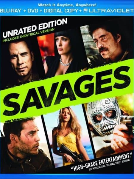 Особо опасны / Savages (2012/BDRip) 720p | Unrated Cut