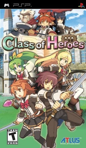 Class of Heroes (2009/FULL/ISO/ENG) / PSP